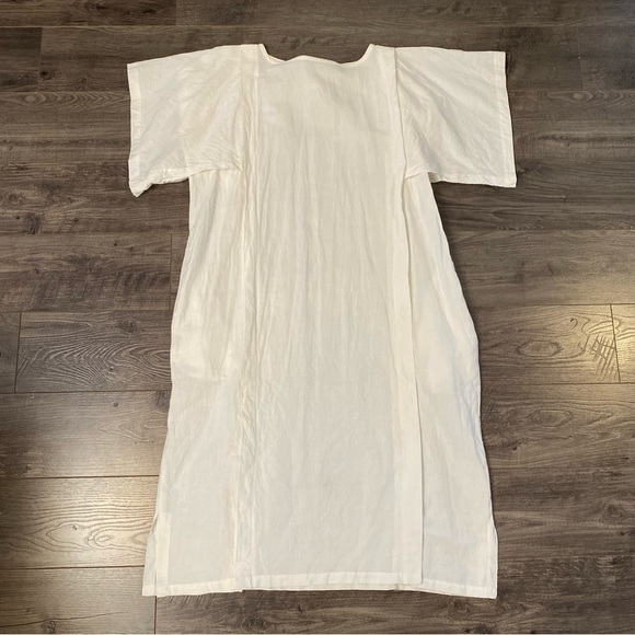 Vintage Garconne dress Ramie / Cotton made in Hong Kong - Picture 2 of 15